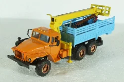 Урал-4320, Бурильно-крановая машина, Model43 1:43