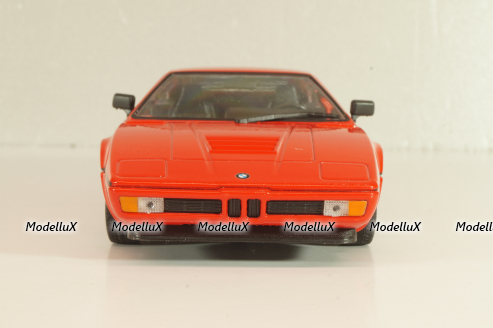 BMW M1 street 1978, red, 24098RD2, Welly 1:24