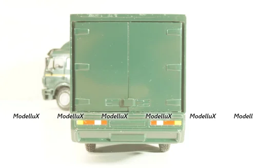 Mercedes-Benz SK 1850 LS tractor with semi-trailer tank "After Eight" 1994, green, 313,  NZG 1:43