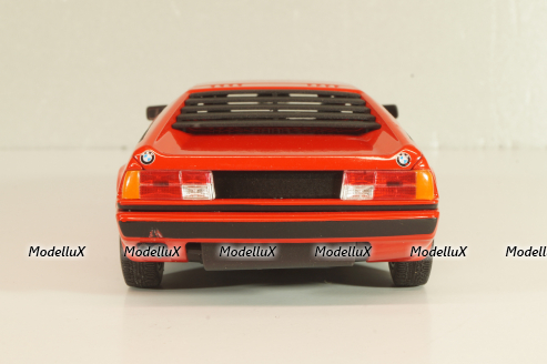 BMW M1 street 1978, red, 24098RD2, Welly 1:24