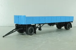 Маз-93801/2 п/прицеп с подкатной осью 1977, синий, Н852, Наш Автопром (конверсия) 1:43