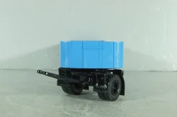 Маз-93801/2 п/прицеп с подкатной осью 1977, синий, Н852, Наш Автопром (конверсия) 1:43