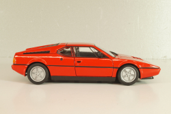 BMW M1 street 1978, red, 24098RD2, Welly 1:24