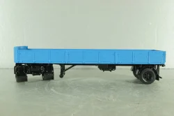 Маз-93801/2 п/прицеп с подкатной осью 1977, синий, Н852, Наш Автопром (конверсия) 1:43