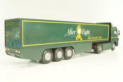 Mercedes-Benz SK 1850 LS tractor with semi-trailer tank "After Eight" 1994, green, 313,  NZG 1:43