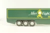 Mercedes-Benz SK 1850 LS tractor with semi-trailer tank "After Eight" 1994, green, 313,  NZG 1:43