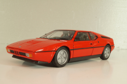 BMW M1 street 1978, red, 24098RD2, Welly 1:24
