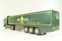 Mercedes-Benz SK 1850 LS tractor with semi-trailer tank "After Eight" 1994, green, 313,  NZG 1:43