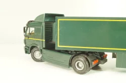 Mercedes-Benz SK 1850 LS tractor with semi-trailer tank "After Eight" 1994, green, 313,  NZG 1:43
