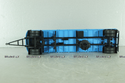 Маз-93801/2 п/прицеп с подкатной осью 1977, синий, Н852, Наш Автопром (конверсия) 1:43