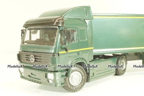 Mercedes-Benz SK 1850 LS tractor with semi-trailer tank "After Eight" 1994, green, 313,  NZG 1:43