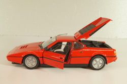 BMW M1 street 1978, red, 24098RD2, Welly 1:24