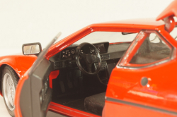 BMW M1 street 1978, red, 24098RD2, Welly 1:24