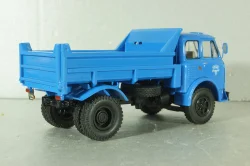 Маз-503А грузовик с самосвальным кузовом 1975 с доработками, синий, Н758, Наш Автопром 1:43