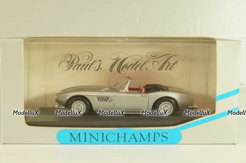 BMW 507 Cabriolet 1956, silver, 22508, Minichamps 1:43