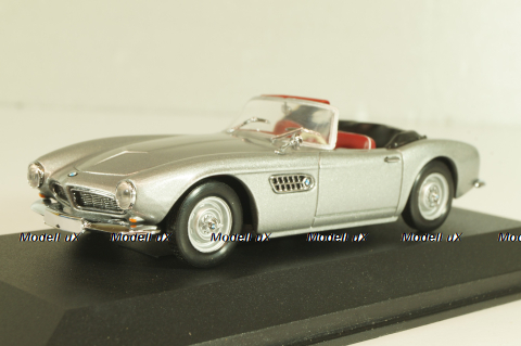 BMW 507 Cabriolet 1956, silver, 22508, Minichamps 1:43
