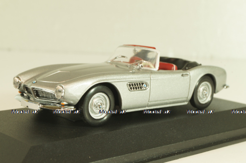BMW 507 Cabriolet 1956, silver, 22508, Minichamps 1:43