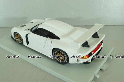 Porsche 911 GT 1 1996, white, 180966600, UT Models 1:18