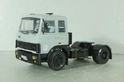 Маз-54323 тягач 1988г, серый, конверсия шасси - АвтоИстория, кабина НАП 1:43