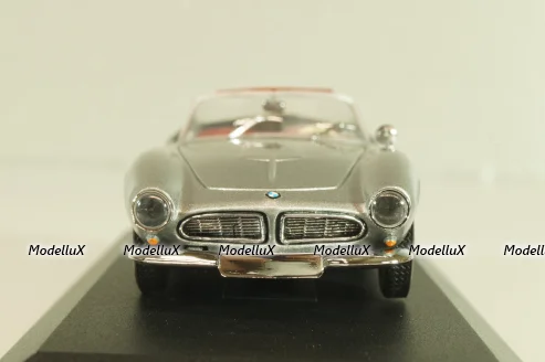BMW 507 Cabriolet 1956, silver, 22508, Minichamps 1:43