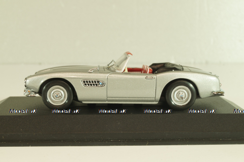 BMW 507 Cabriolet 1956, silver, 22508, Minichamps 1:43