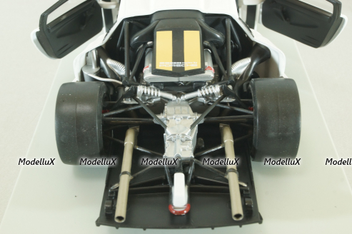 Porsche 911 GT 1 1996, white, 180966600, UT Models 1:18