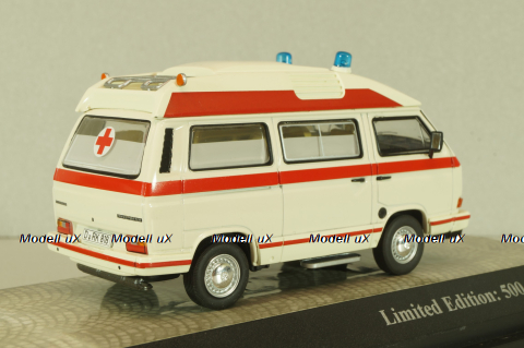Volkswagen T3b Ambulance, white, PCL13059, Premium ClassiXXs 1:43