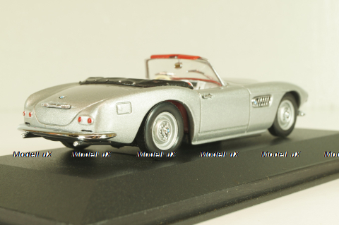 BMW 507 Cabriolet 1956, silver, 22508, Minichamps 1:43