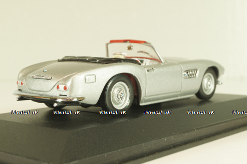 BMW 507 Cabriolet 1956, silver, 22508, Minichamps 1:43