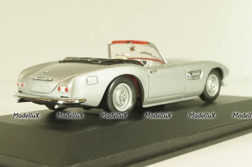 BMW 507 Cabriolet 1956, silver, 22508, Minichamps 1:43