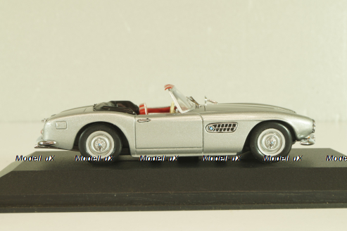 BMW 507 Cabriolet 1956, silver, 22508, Minichamps 1:43
