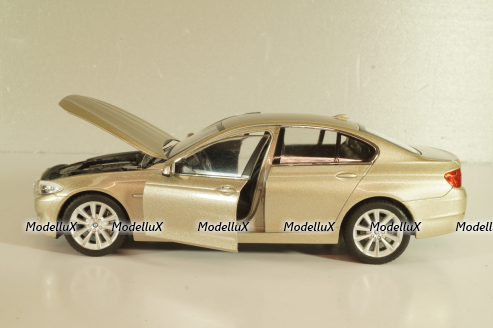 BMW 535i (F10) 2013, bronze metallic, 24026BR, Welly 1:24