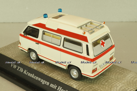 Volkswagen T3b Ambulance, white, PCL13059, Premium ClassiXXs 1:43