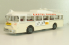 Chausson Vbc-Apurmtt Trolleybus Filobus France 1963, beige, AUTOBUS DAL MONDO №110, Hachette 1:43