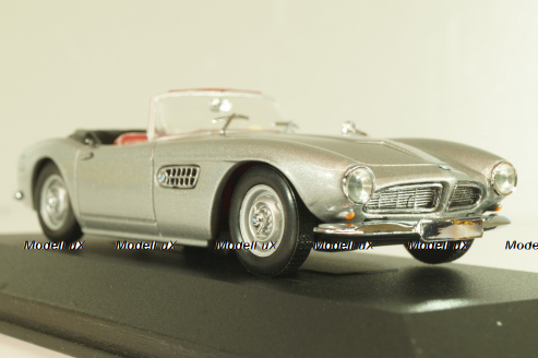 BMW 507 Cabriolet 1956, silver, 22508, Minichamps 1:43