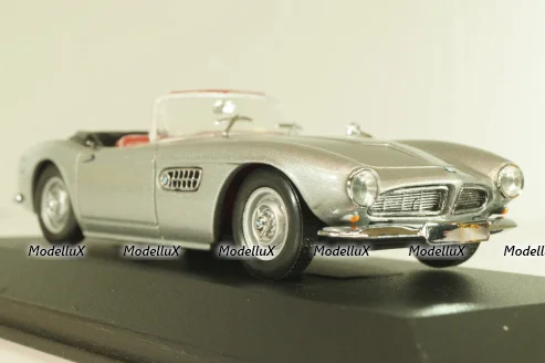 BMW 507 Cabriolet 1956, silver, 22508, Minichamps 1:43