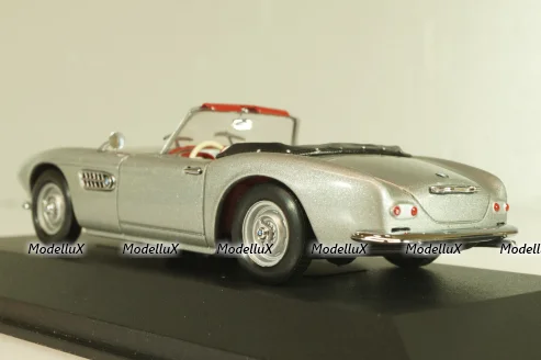 BMW 507 Cabriolet 1956, silver, 22508, Minichamps 1:43