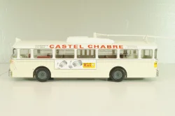 Chausson Vbc-Apurmtt Trolleybus Filobus France 1963, beige, AUTOBUS DAL MONDO №110, Hachette 1:43 Дефект!