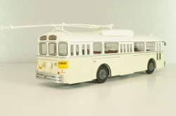 Chausson Vbc-Apurmtt Trolleybus Filobus France 1963, beige, AUTOBUS DAL MONDO №110, Hachette 1:43 Дефект!