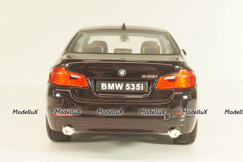 BMW 535i (F10) 2013, black, 24026BK, Welly 1:24