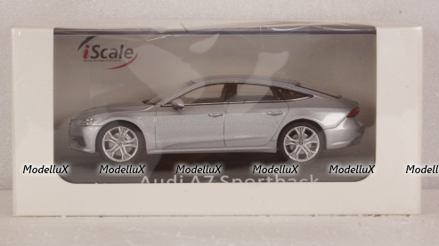 Audi A7 Sportback silver, IScale 1:43