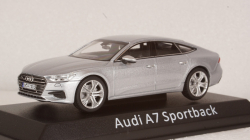 Audi A7 Sportback silver, IScale 1:43