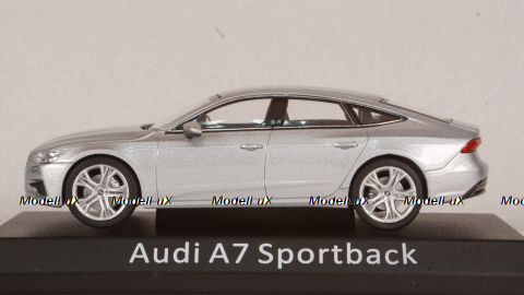 Audi A7 Sportback silver, IScale 1:43