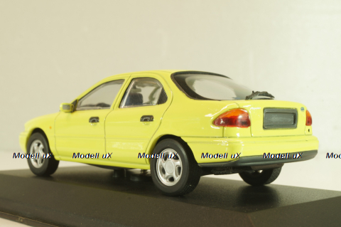 Ford Mondeo Fastback (MK3) 1992, yellow, 082071, Minichamps 1:43