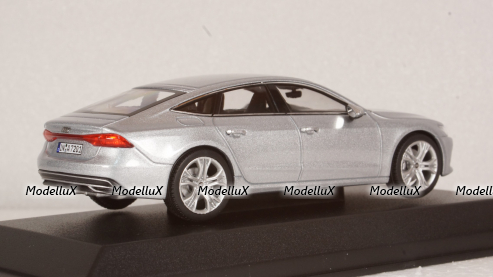Audi A7 Sportback silver, IScale 1:43