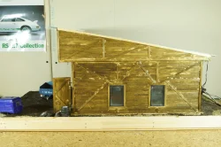 Гараж для грузовых авто с освещением, Garage Models 1:43