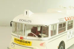 Chausson Vbc-Apurmtt Trolleybus Filobus France 1963, beige, AUTOBUS DAL MONDO №110, Hachette 1:43 Дефект!