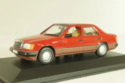 Mercedes-Benz 230 E (W124) 1984, red, 3203, Minichamps 1:43