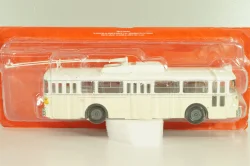 Chausson Vbc-Apurmtt Trolleybus Filobus France 1963, beige, AUTOBUS DAL MONDO №110, Hachette 1:43 Дефект!