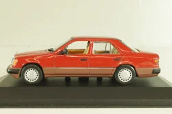 Mercedes-Benz 230 E (W124) 1984, red, 3203, Minichamps 1:43
